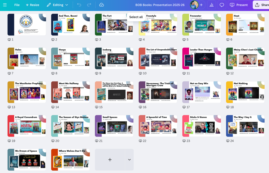 Try 1: Canva Bulk Create: Data to&nbsp;Slideshow
